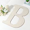Letter Unfinished MDF Sheets WOOD-WH20012-008B-3