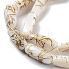 Natural Freshwater Shell Dyed Beads Strands SHEL-D082-18B-3