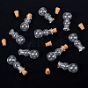10Pcs Clear Glass Wishing Bottles AJEW-TA0002-85F-2