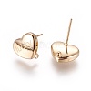 304 Stainless Steel Stud Earring Findings STAS-I115-05G-NF-2