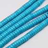 Synthetic Turquoise Beads Strands TURQ-G110-6x3mm-06-1
