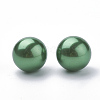 Eco-Friendly Plastic Imitation Pearl Beads MACR-S277-8mm-C-4