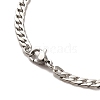 Non-Tarnish 304 Stainless Steel Irish Knot Pendant Necklaces NJEW-D066-01P-3