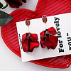 Alloy Stud Earrings for Women WGFE0DA-03-1