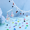 396Pcs 18 Styles Acrylic Beads MACR-PH0002-03-4