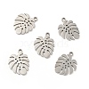 Non-Tarnish 201 Stainless Steel Pendants STAS-E015-09P-2