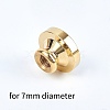 Wax Seal Brass Stamp Head AJEW-WH0209-579-3