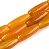 Natural Agate Dyed Beads Strands G-T138-230H-4