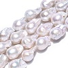 Natural Baroque Pearl Keshi Pearl Beads Strands PEAR-S019-05D-01-3