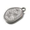 304 Stainless Steel Pendants SA-CBA7C25-02B-P-2