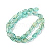 Transparent Glass Beads Strands GLAA-F114-05C-4