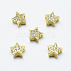 Brass Micro Pave Cubic Zirconia Pendants X1-ZIRC-G130-09G-NR-1