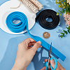 CRASPIRE 2Pcs 2 Colors Window Cleaning Squeegee Rubber Strips AJEW-CP0007-71-3