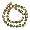 Natural Unakite Beads Strand G-I376-D70-01-2