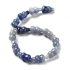 Natural Blue Aventurine Beads Strands G-P528-G03-01-3