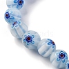 Handmade Millefiori Lampwork Beads Strands LAMP-G164-05L-3