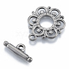 304 Stainless Steel Toggle Clasps STAS-N092-187-2