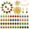 DIY Birthstone Charm Bangle & Pendant Decoration Making Kits DIY-YW0008-95-1