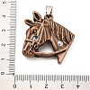 Tibetan Style Alloy Pendants FIND-C081-02R-3
