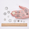 Tibetan Style Alloy Pendants TIBEP-SC0001-28AS-4