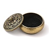 Brass Incense Holders Box AJEW-C036-01AB-2