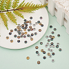 210Pcs 6 Colors PVD Vacuum Plating Non-magnetic Synthetic Hematite Beads G-CJ0001-45-6