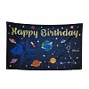 Constellation/Zodiac Sign Polyester Hanging Wall Tapestry AJEW-H108-C11-1