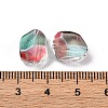 Baking Paint Transparent Glass Beads DGLA-C004-01D-3