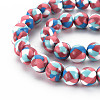 Handmade Polymer Clay Beads Strands CLAY-N008-054-10-3