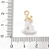 Alloy Enamel Pendants PALLOY-R160-01G-02-3