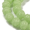 Synthetic Coral Carved Beads Strands CORA-C003-01E-3