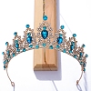 Alloy Rhinestone Crown Hair Bands PW-WG903DF-08-1