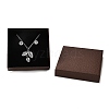 Square Cardboard Necklace Box CBOX-Q038-02A-3