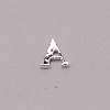 Letter A~Z Alloy Rhinestone Cabochons MRMJ-WH0072-92A-3