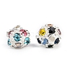 Brass Rhinestone Beads RB-H034-6-1