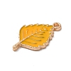 Thanksgiving Day Theme Alloy Enamel Pendants ENAM-M002-03G-06-2