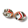 Handmade Gold Sand Lampwork Beads FOIL-B001-02A-2