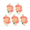 Alloy Enamel Pendants LS-ENAM-S126-116-NR-1