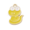 Alloy Enamel Pendants ENAM-S027-02C-G-1