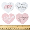 4 Bags 4 Styles Coated Paper Thank You Greeting Card DIY-FS0007-88-5