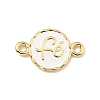Brass with Enamel Connector Charms KK-G416-56G-02-1