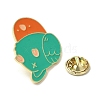 Alloy Bird Brooches JEWB-I032-04G-3