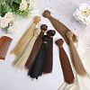 Globleland 8Pcs 8 Colors PP Doll Wig Hair AJEW-GL0002-34B-4