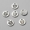 Tibetan Style Alloy Pendants FIND-CJC0012-039-2