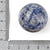 Natural Blue Spot Jasper No Hole Sphere Beads G-I367-05B-2