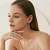 4Pcs 4 Style Rhinestone Butterfly Open Cuff Rings Set RJEW-FI0001-14-7