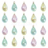 40Pcs 4 Colors Rainbow Iridescent Plating Acrylic Pendants MACR-CJ0001-59-1