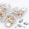 Fingerinspire Butterfly Rhinestone Patches DIY-FG0001-36-3