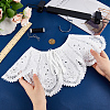 Gorgecraft 1Pc Polyester Computerized Embroidery Flower Collar DIY-GF0007-73-3