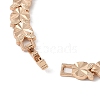 Brass Link Chain Bracelets for Women Men BJEW-P324-01K-KCG-3